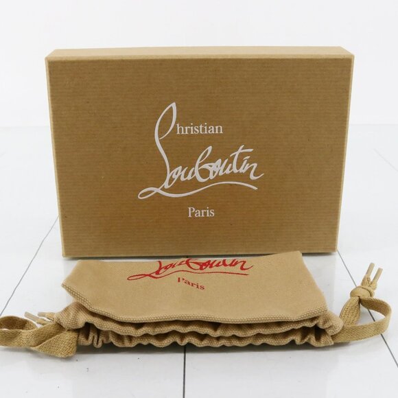 Christian Louboutin Studs Wallet Compact Bi-Fold Leather - Picture 5 of 14